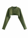 Sudadera Cropped