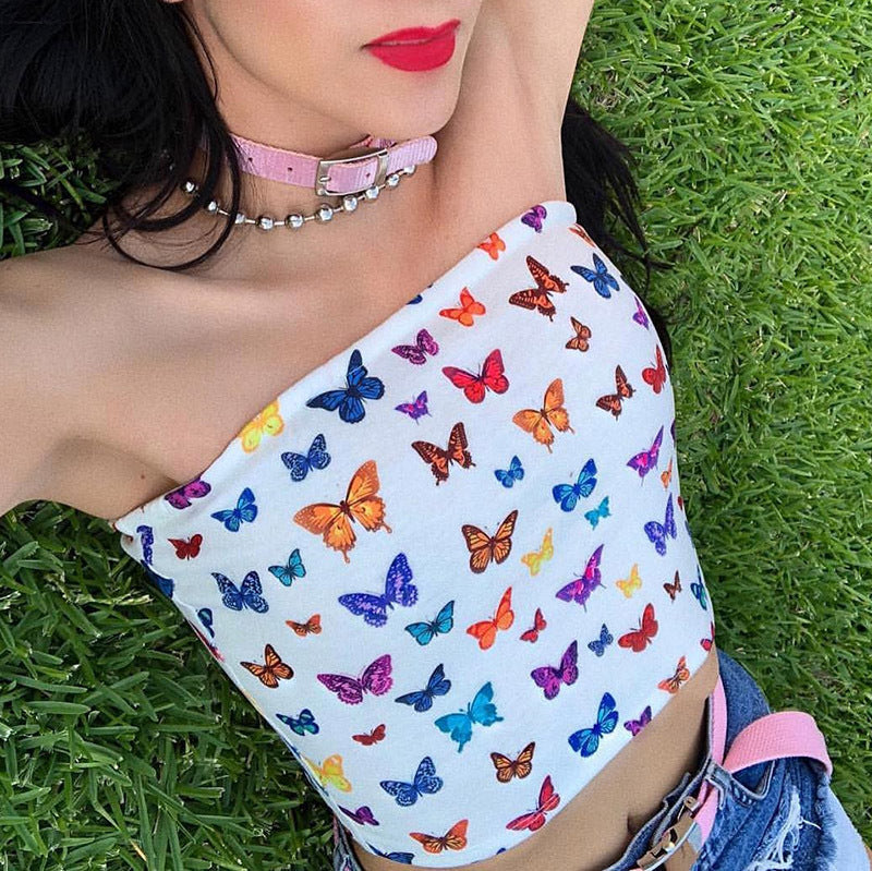 Ethereal Monarch Tank-Top