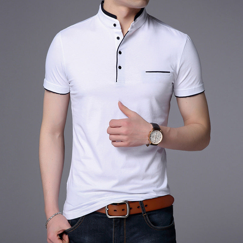 The Tailored Mandarin Polo