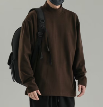 The Minimalist Mock-Neck
