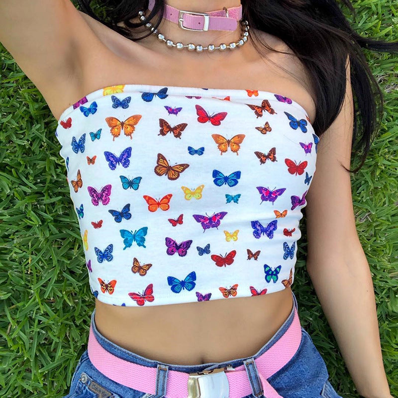 Ethereal Monarch Tank-Top