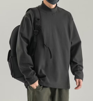 The Minimalist Mock-Neck