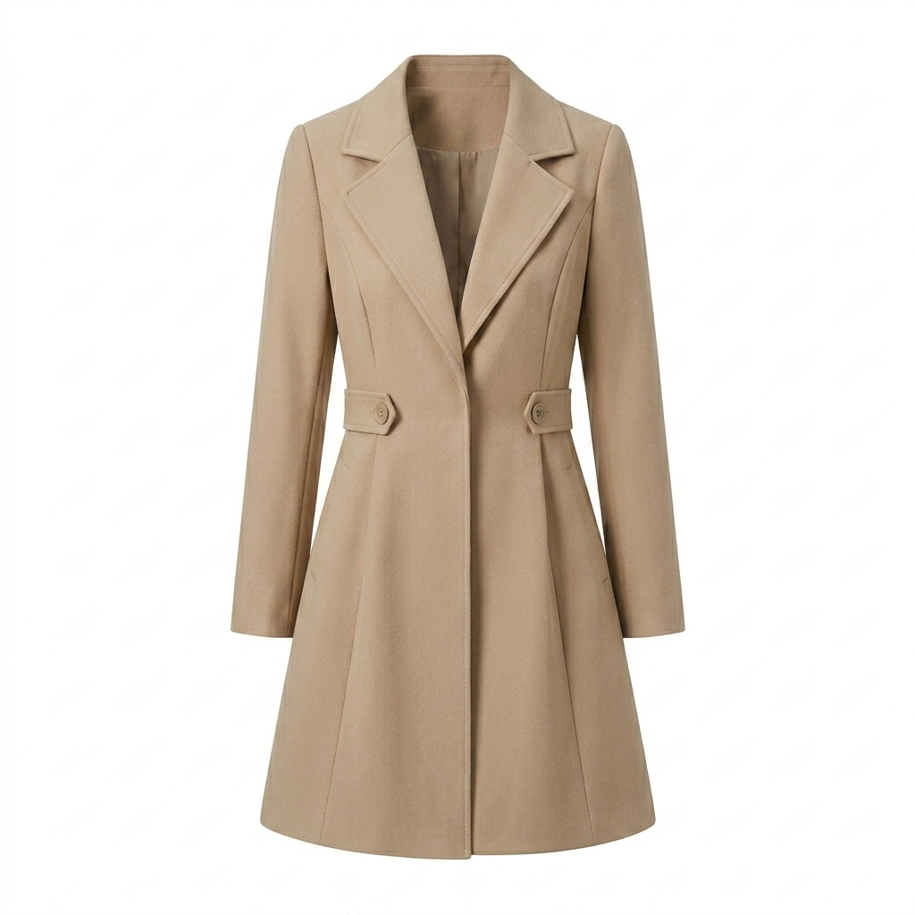 The Tailored A-Line Overcoat