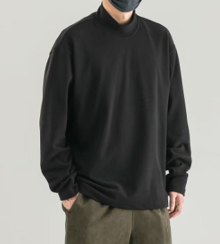 The Minimalist Mock-Neck