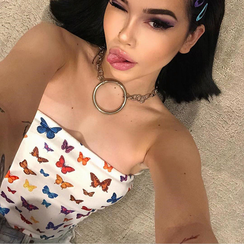 Ethereal Monarch Tank-Top
