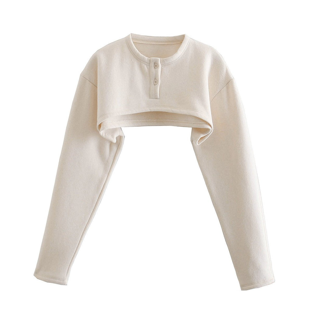 Sudadera Cropped